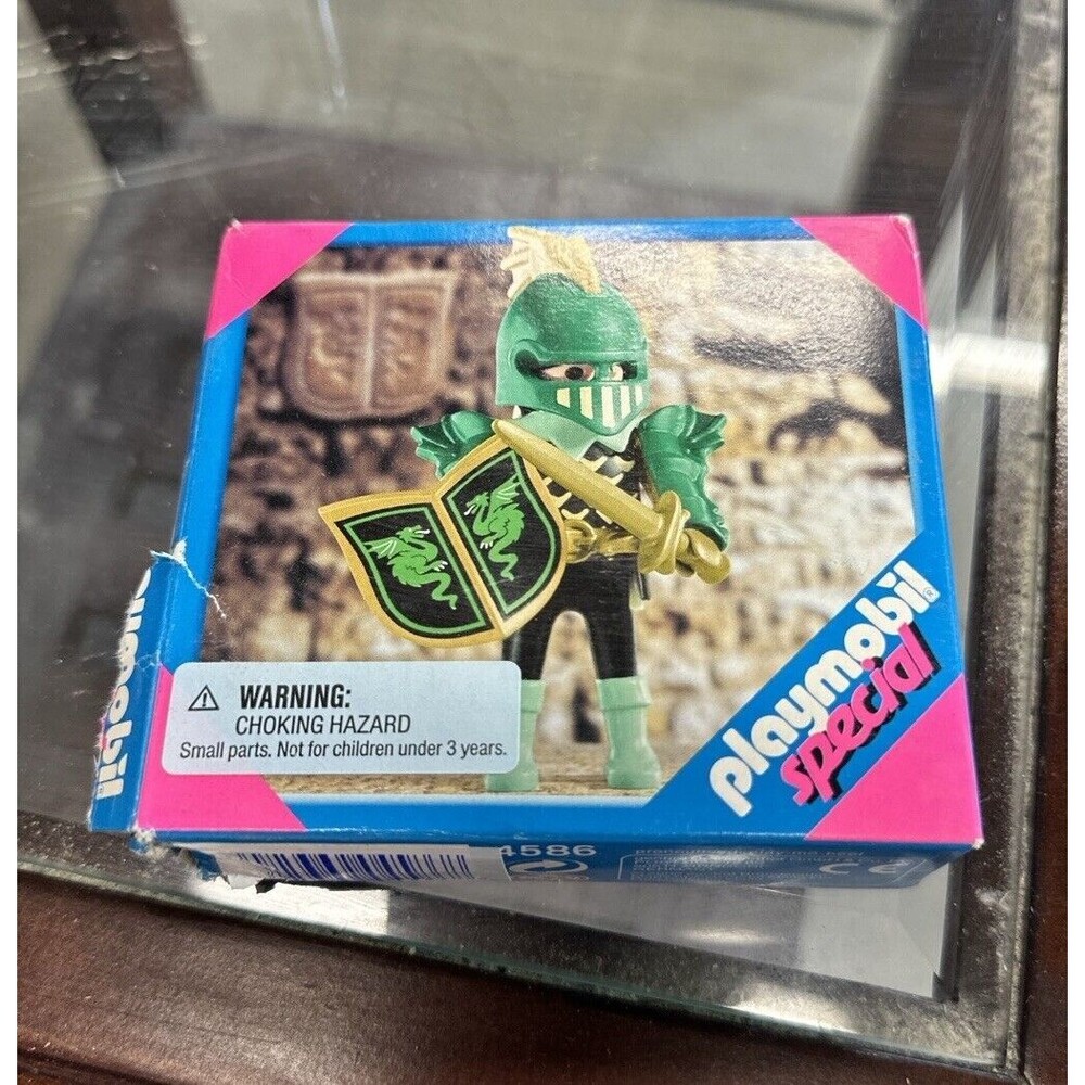 2001 Playmobil Special Figure 4586 Asian Dragon Warrior Knight Great Wall China